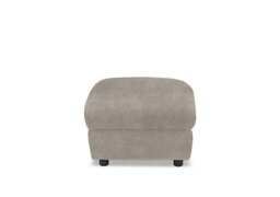 Raven Fabric Footstool - Marble Cream