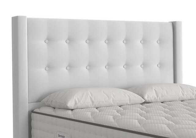 Meadow Floor Standing Headboard - Super King - Luxury Dove