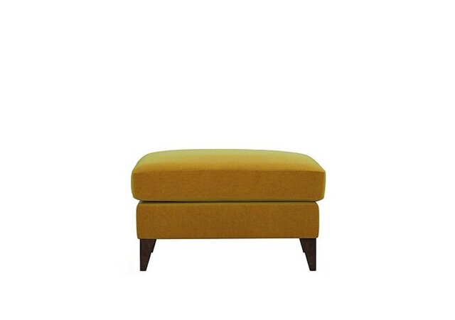 The Lounge Co. - Romilly Fabric Footstool - Golden Spice