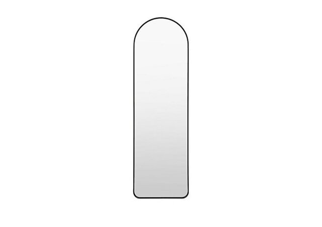 Heston Medium Arch Mirror - Black