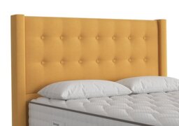 Meadow Floor Standing Headboard - King Size - Luxury Ochre