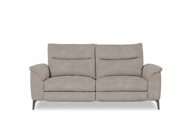 Morgan Fabric 3 Seater Power Recliner Sofa - Dexter Ivory