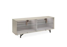 ALF - Franco 4 Door Sideboard with Glass Doors