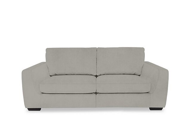 Dinky Fabric 3 Seater Sofa with Power Recliner - Opulence Silver