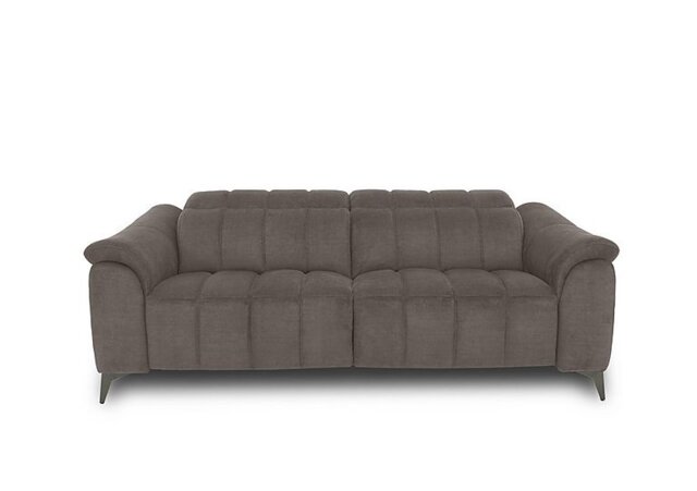 Angelo Fabric 3 Seater Power Recliner Sofa with Power Headrests