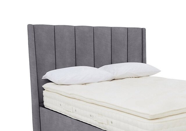 Artisan Collection Ryo High Floor Standing Headboard - King Size - Aston Steel