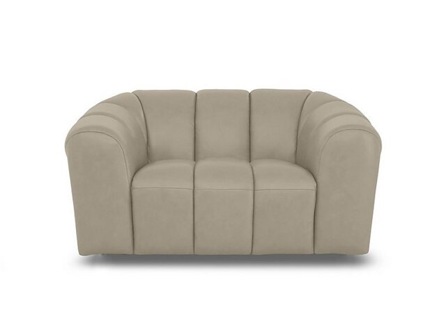 Rhianna Leather Cuddler Chair