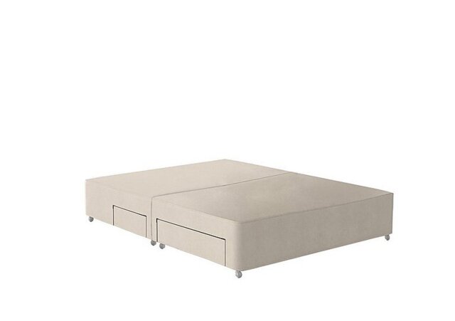 Vispring - Original Divan Base - Small Double - Chain Weave Fawn