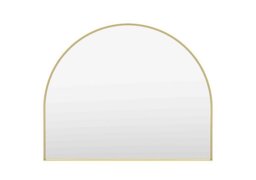 Heston Overmantle Arched Mirror - Gold