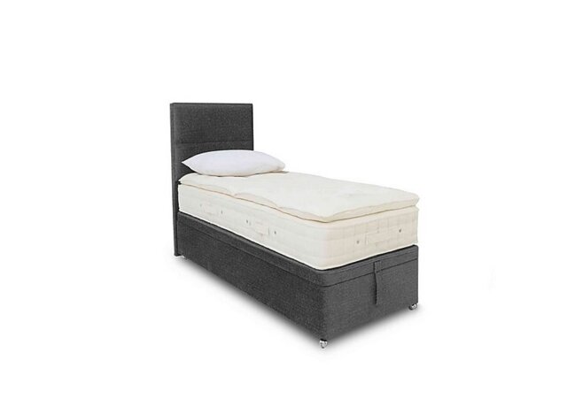 Hypnos - Bespoke Finesse Ottoman Divan Set - Single - Maestro Carbon