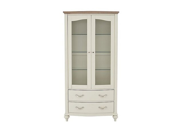 Furnitureland - Annecy Display Cabinet - Soft Grey