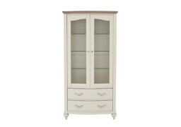 Furnitureland - Annecy Display Cabinet - Soft Grey
