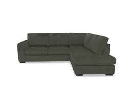 Dinky Fabric Right Hand Facing Corner Chaise End Sofa - Manhattan Pine