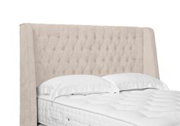 Artisan Collection Belgrave High Floor Standing Headboard - Double - Sandstone Pearl