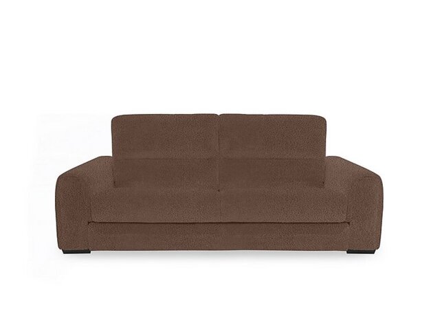 Flex Fabric 3 Seater Sofa - Hazelnut