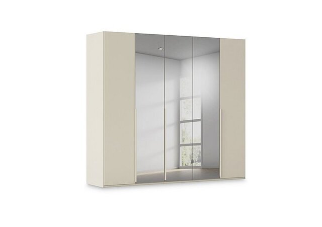 Rauch - Haven 251cm 5 Door Hinged Wardrobe with 2 Décor Doors and 3 Mirror Doors