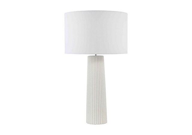 Malachi Table Lamp - White