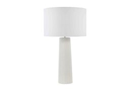 Malachi Table Lamp - White