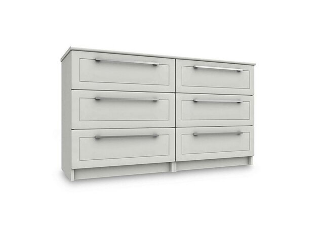 London Bedrooms - Bexley 6 Drawer Chest - White
