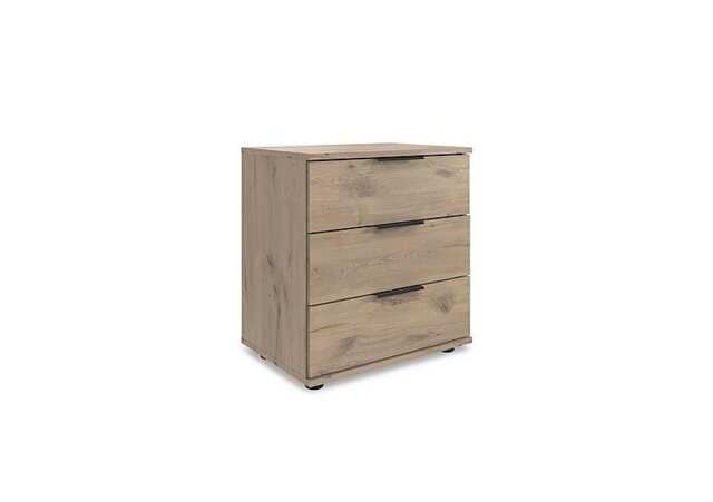 Wiemann - Antoni 3 Drawer Nordic Oak Bedside Cabinet
