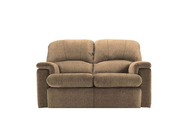 G Plan - Chloe 2 Seater Fabric Manual Recliner Sofa - Boucle Cocoa