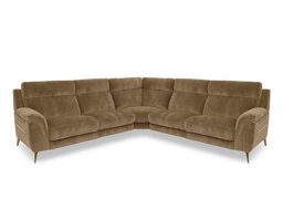 Eclipse Large Fabric Corner Sofa