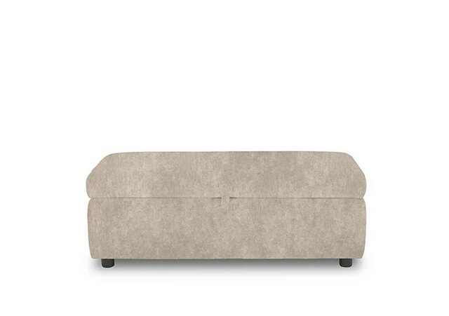 Stark 120cm Fabric Blanket Box - Cream