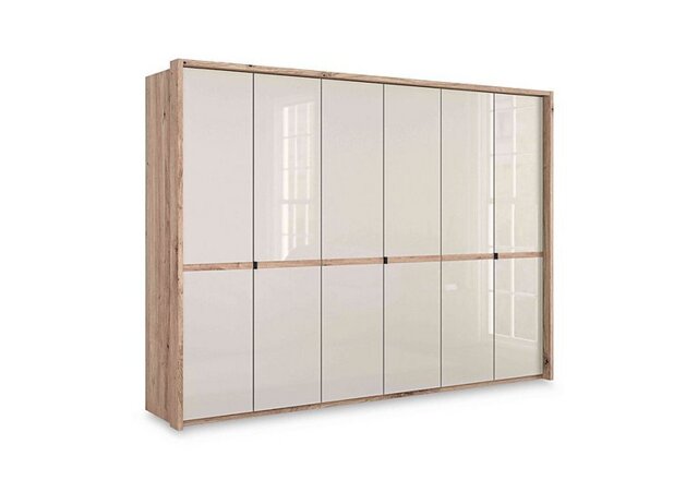 Wiemann - Hong Kong 6 Door Hinged Wardrobe with Glass Doors