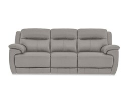 Touch 3 Seater Heavy Duty Fabric Manual Recliner Sofa - Wild Dove