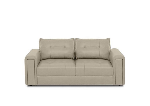 Goliath 2 Seater Leather Sofa - Oyster