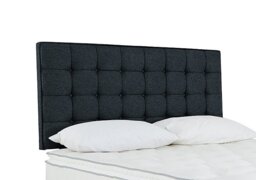 Sleepeezee - Bowmore Strutted Headboard - Super King - Weave Noir