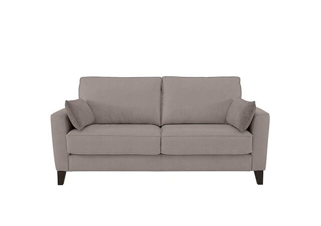 Ideal Home - Brondby 2 Seater Fabric Sofa - Silver