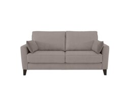 Ideal Home - Brondby 2 Seater Fabric Sofa - Silver
