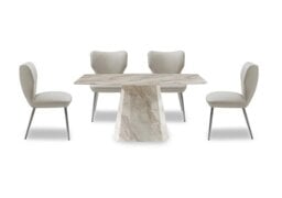 Elegante Dining Table and 4 Chairs - 150-cm - In Time for Christmas