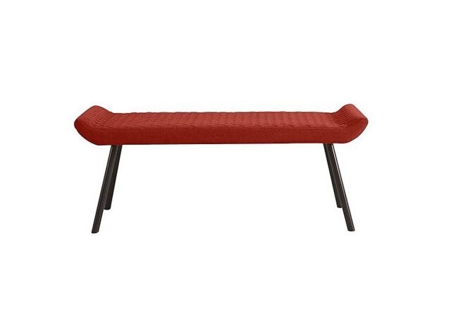 Rocket Low Dining Bench - Burnt Orange