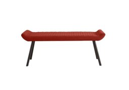 Rocket Low Dining Bench - Burnt Orange