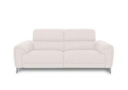 Vino Leather 3 Seater Sofa - Cotton