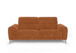 Vino Fabric 3 Seater Power Recliner Sofa with Power Headrests and Heated Seats