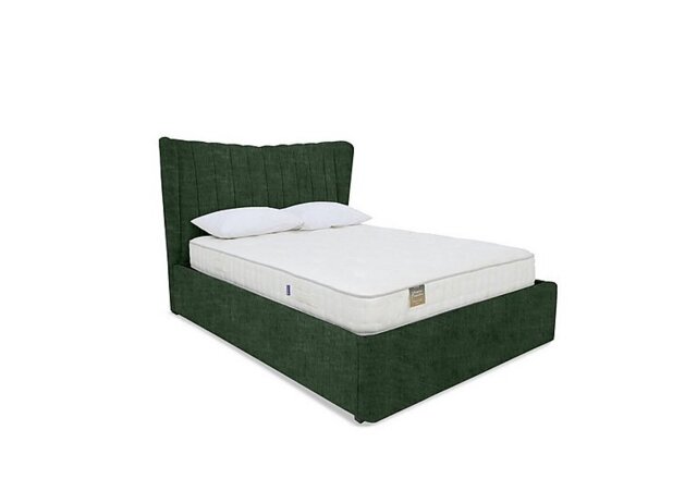 Highgrove - Bourne Electric Ottoman Bed Frame - King Size - Tormaline Green - Bedroom Furniture