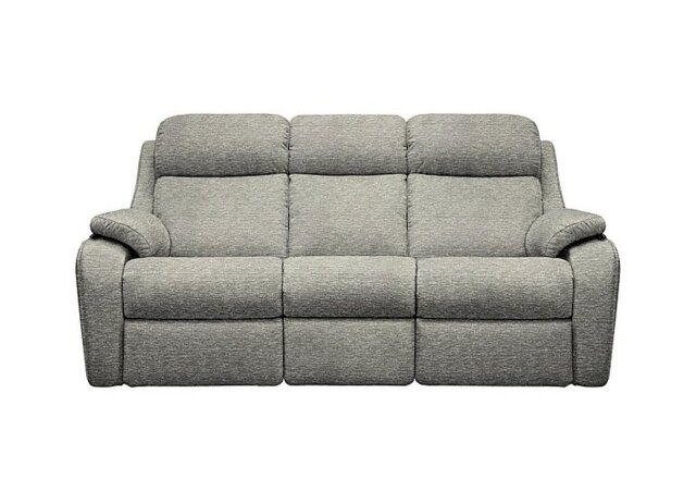 G Plan - Kingsbury 3 Seater Fabric Sofa - No Recliner - Mirage Powder