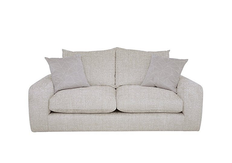 Pandora Seater Foam Fill Sofa Plain Ivory by Furniture Village