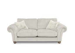 Ideal Home - Cotswold 3 Seater Split Frame Classic Back Sofa - Darwin Ivory