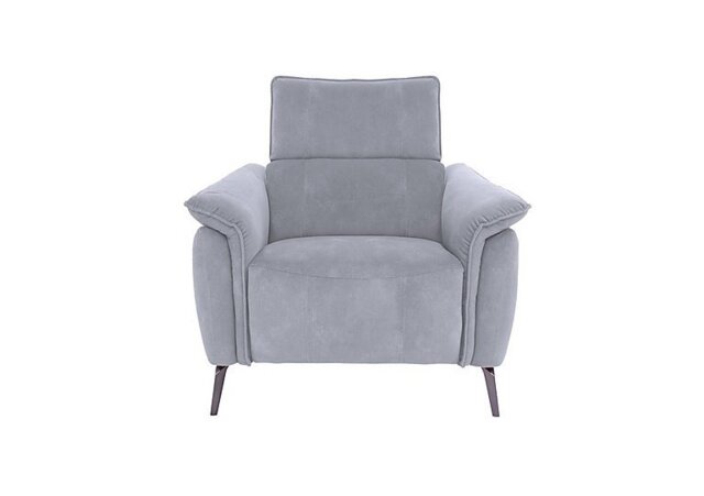 Jude Fabric Power Recliner Chair with Power Headrest - Dexter Smoke