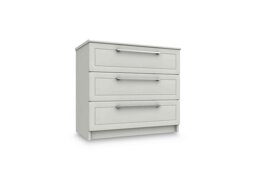 London Bedrooms - Bexley 3 Drawer Chest - White