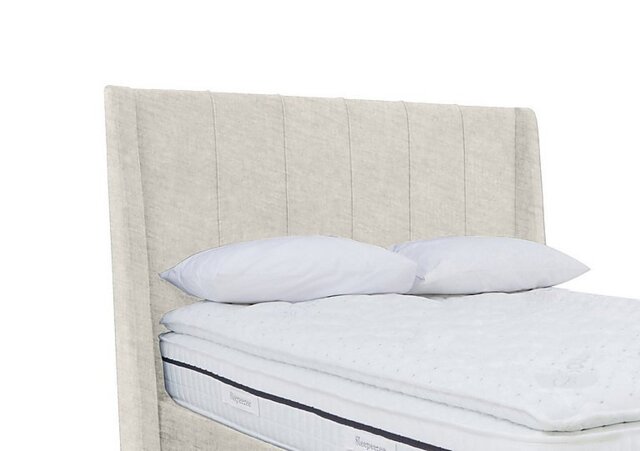 Artisan Collection Akira High Floor Standing Headboard - Super King - Sandstone Pearl