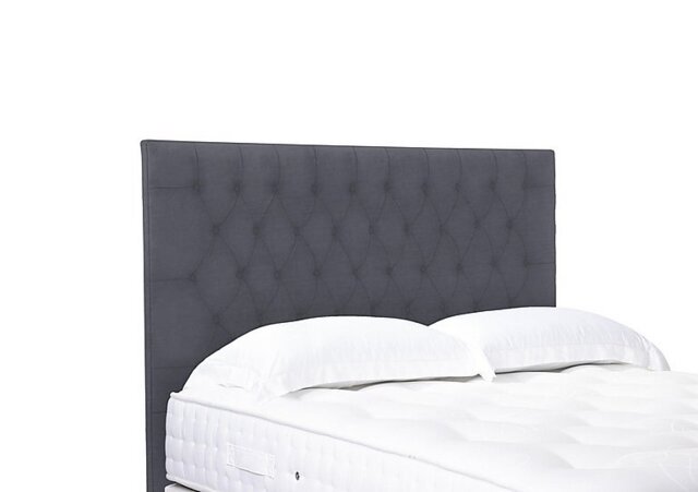 Artisan Collection Orton High Floor Standing Headboard - Small Double - Seven Anthracite