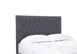 Artisan Collection Orton High Floor Standing Headboard - Small Double - Seven Anthracite