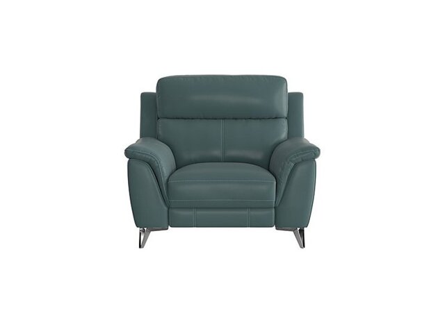 Contempo NC Leather Armchair - NC Lake Green