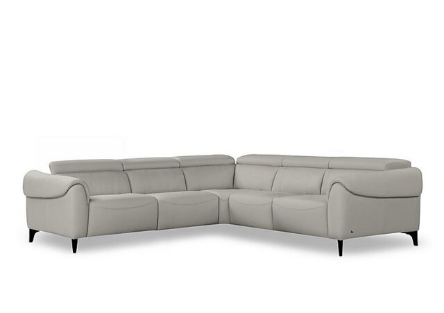 Nicoletti - Nicole Large Leather Corner Sofa - Sofas and Armchairs
