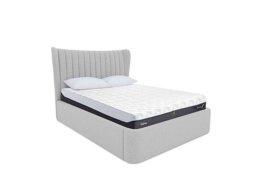 TEMPUR - Horton Ottoman Bed Frame - King Size - Shetland Pebble